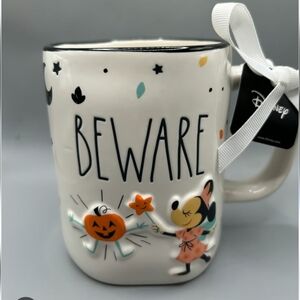 Rae Dunn Disney BEWARE mug New Release
